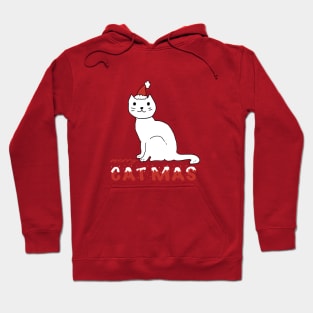 Cute cat merry catmas cat Hoodie